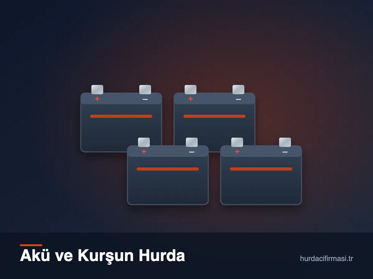 Akü ve kurşun hurda